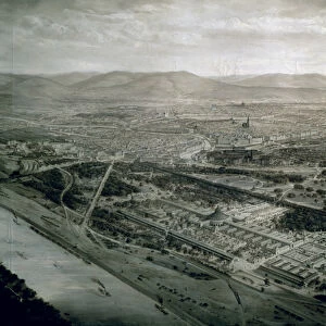 View of Vienna at the time of the World Exhibition, 1873