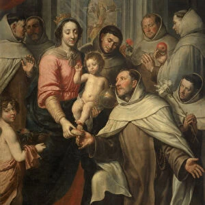 The Virgin of the Carmelites (oil)