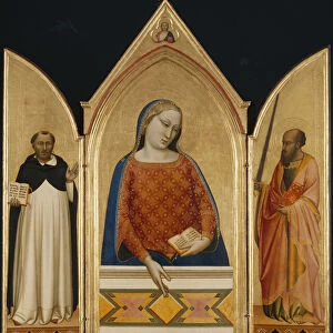 The Virgin Mary with Saints Thomas Aquinas and Paul, c