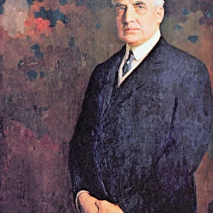 Warren G. Harding (1865-1923) (colour litho)