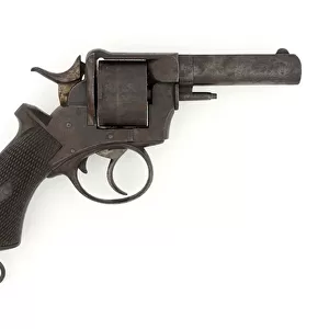 Webley. 442 inch centre-fire RIC Model revolver c. 1867 (revolver, centre-fire, Webley