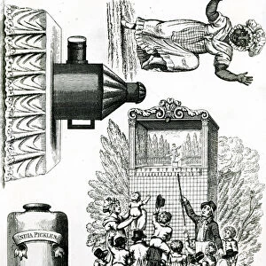 Wests New Pantomime Tricks, 1822 (engraving)