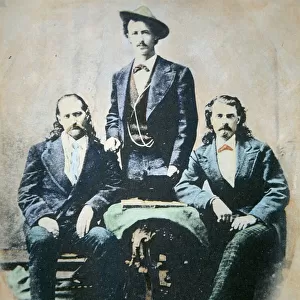 Wild Bill Hickok (1837-76) Texas Jack Omohundro (1846-79