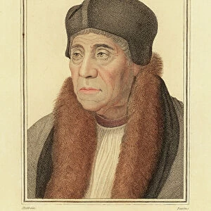 William Warham, Archbishop of Canterbury, 1450-1532. 1812 (engraving)
