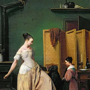 Woman at her Toilet, 1835 (oil on canvas)