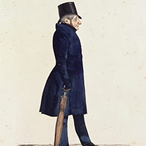 Young Colin, 1827 (coloured etching)
