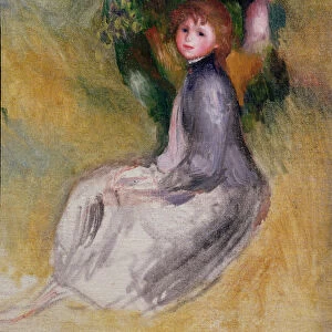 Young Girl Seated, 1885 (oil on canvas)