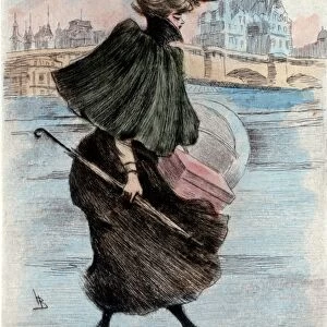 1893, Womens fashion in nineteenth-century Paris, Boutet, Henri (1851-1919)