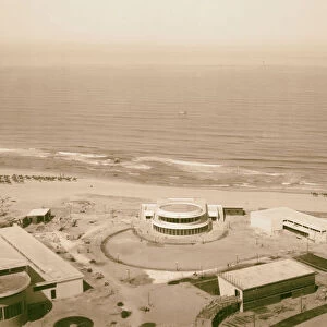 Air views Tel-Aviv 1940 Building construction