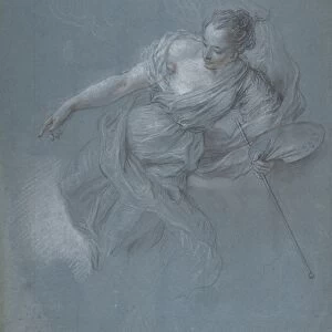 Allegorical Figure Painting early 18th century