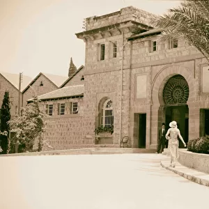 American University Beirut A. U. B Main gate 1920
