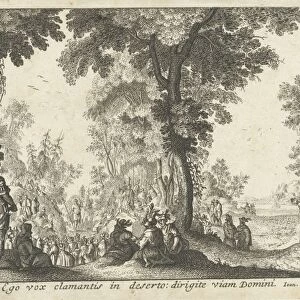 Audience with John the Baptist, Franz Ertinger, 1650 - 1710