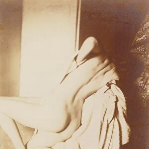 After the Bath, Woman Drying Her Back