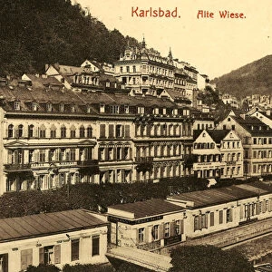 Buildings Karlovy Vary 1905 Karlovy Vary Region