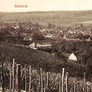 Buildings Vas County Baltavar 1907 postcards