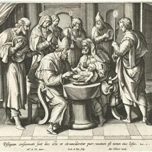 Circumcision of Christ, Jacques de Bie, Adriaen Collaert, 1598 - 1618
