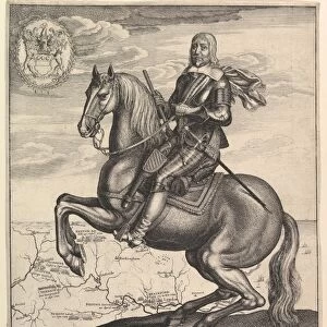 Earl Essex Horseback 1643 Etching first state