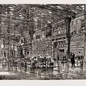 Eaton Hall: the Library, Uk, 1886