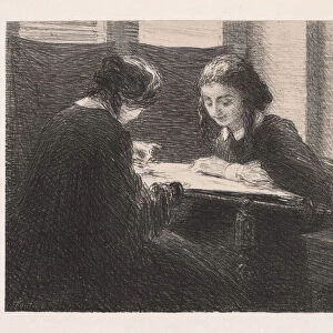Embroideres Les Brodeuses 1898 Henri Fantin-Latour