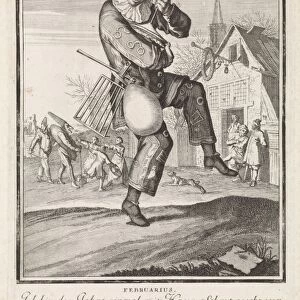 February, Caspar Luyken, 1698 - 1702