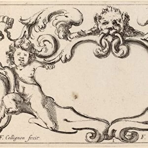 Franazois Collignon after Stefano Della Bella (French, c. 1609 - 1657), Cartouche