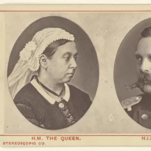 H. M. Queen H. I. M. Czar London Stereoscopic Company