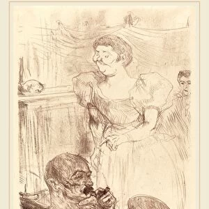 Henri de Toulouse-Lautrec (French, 1864-1901), Di Ti Fellow-Englishmen at the Cafe-Concert