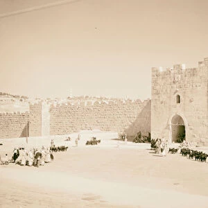 Herod Gate 1940 Jerusalem Israel