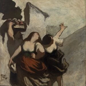 HonorA Daumier Ribalds Les Ribaudes 1848a'1849