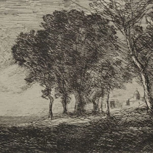 Italian Landscape 1865 Jean Baptiste Camille Corot