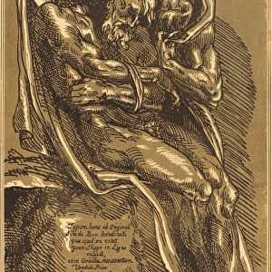 John Skippe after Baccio Bandinelli (British, 1742 - 1812), A Naked Man, Seated
