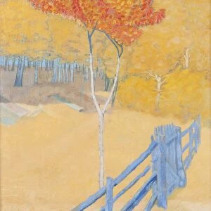 John Sten Autumn landscape 1906 Oil canvas