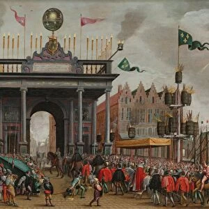 Joyful Entry Duke Anjou Antwerp 19 February 1582