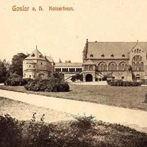 Kaiserpfalz Goslar 1908 Lower Saxony Goslar Kaiserhaus