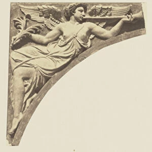La Renommee Sculpture Auguste Poitevin Decoration