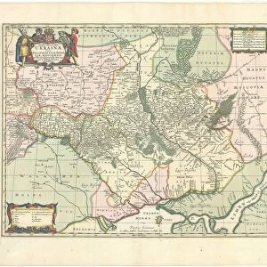 Map Typus generalis UkrainA┼á sive Palatinatuum PodoliA┼á