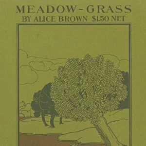 Meadow Grass 1896 Lithograph Sheet 17 7 / 16 10 3 / 16