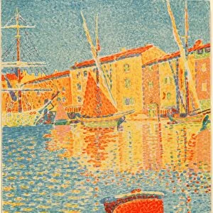 Paul Signac (French, 1863 - 1935 ), The Buoy (La bouee), 1894, color lithograph