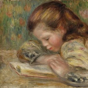 Pierre-Auguste Renoir Child Reading Enfant lisant