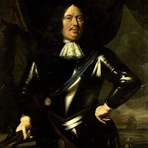 Portrait of an Admiral, possibly Adriaen Banckert, Vice-Admiral of Zeeland, Anonymous, c