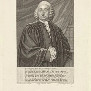 Portrait of Bavius Voorda, Theodoor Koning, Jan de Kruyff (1753-1821), Jan Honkoop, 1792