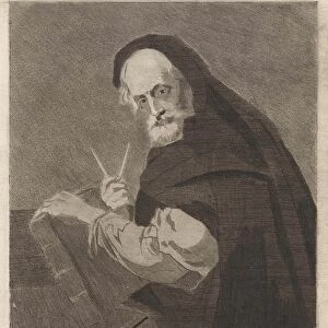 Portrait of a mathematician, Anonymous, Jusepe Ribera, 1603 - 1706