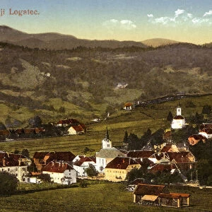 Postcards Logatec 1916 Slovenia Gorenji Logatec