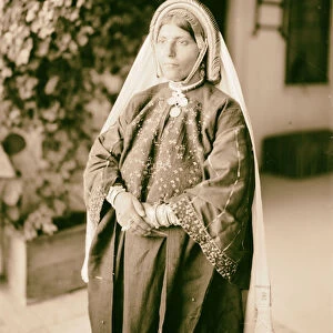 Ramallah woman 1898 West Bank Rām āh
