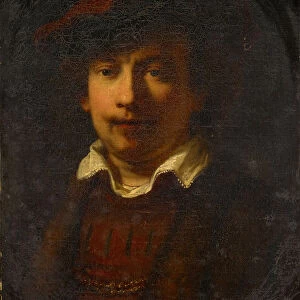 Self-portrait Red Beret late 18th early 19th C