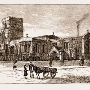St. Andrews Church, Newcastle, Uk, 1881