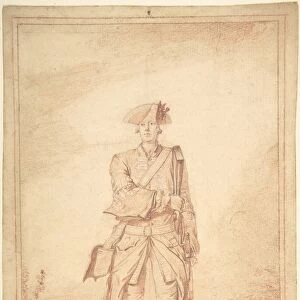 Standing Soldier Garde Francaise 18th century