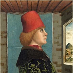 Tyrolean 15th Century, Portrait of a Man, c. 1490-1500, oil on panel