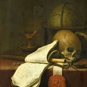 Vanitas still life, Pieter Symonsz. Potter, 1646