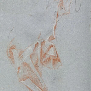 Verona Sketchbook Drapery study page 38 1760